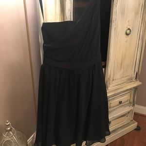 Black cocktail dress
